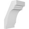 Ekena Millwork 5-in. W x 6-in. D x 10-in. H Pescadero Architectural Grade PVC Knee Brace BRCP05X06X10PEC - alternate 1